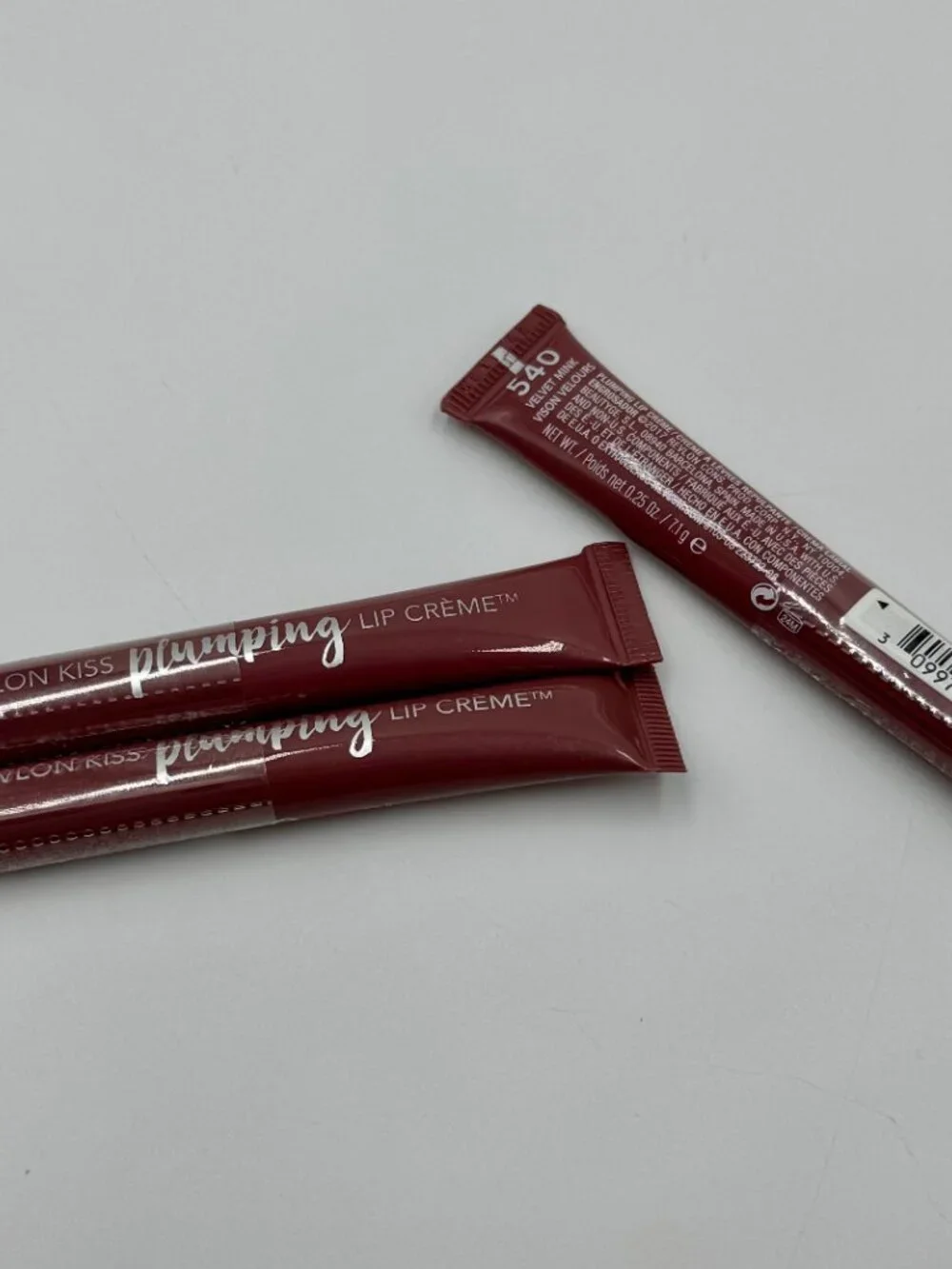 38 Pieces Revlon Kiss Plumping Lip Creme Bundle - 10 Different Colors -